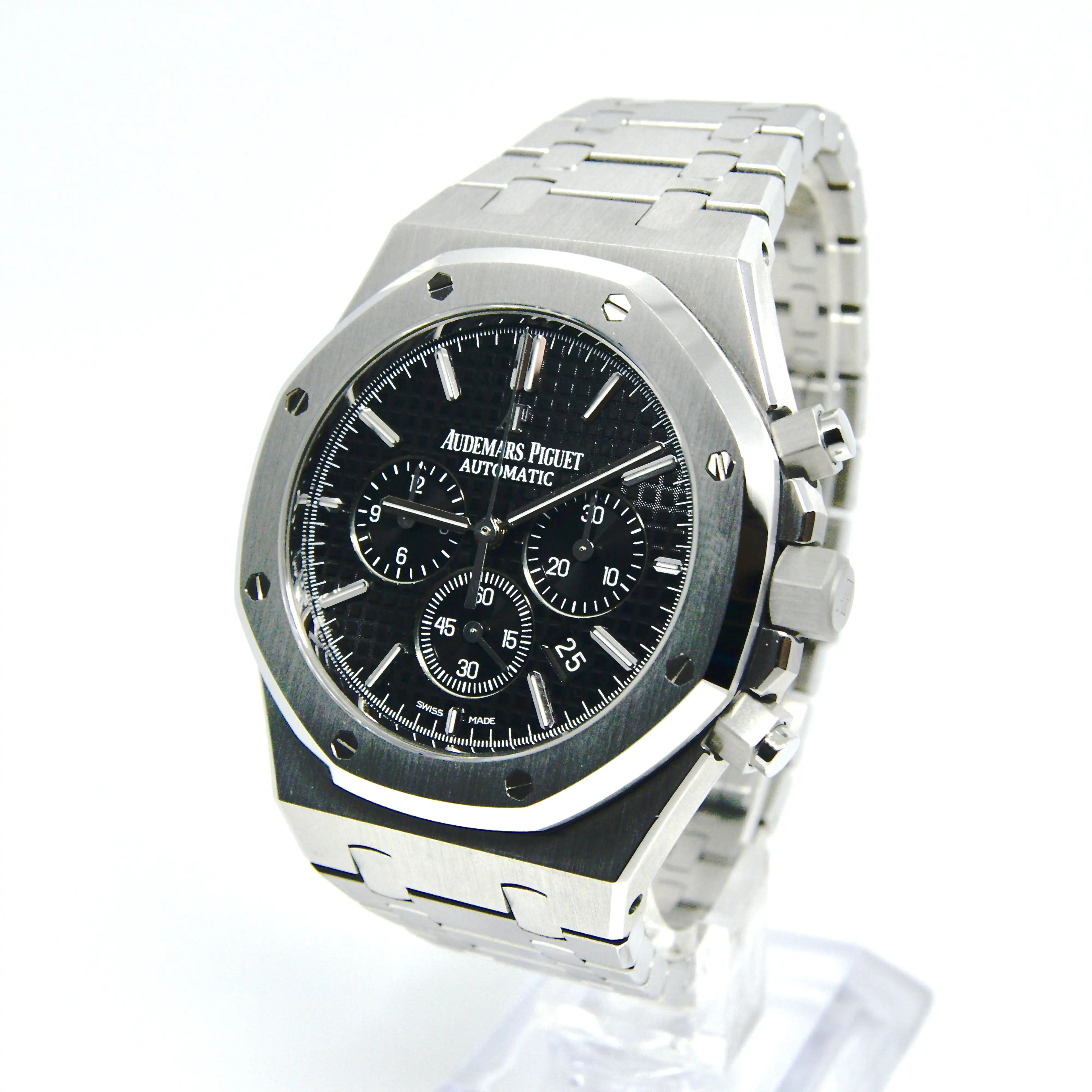 Audemars Piguet Royal Oak Quartz Chronograph Black Dial