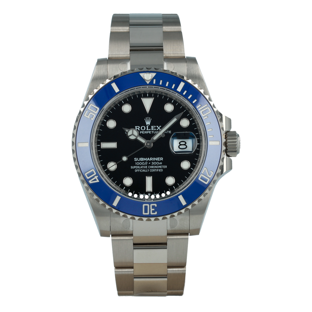 Rolex Submariner Date Blue and silver