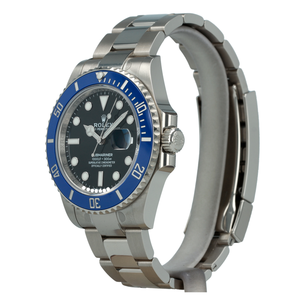 Rolex Submariner Date Blue and silver
