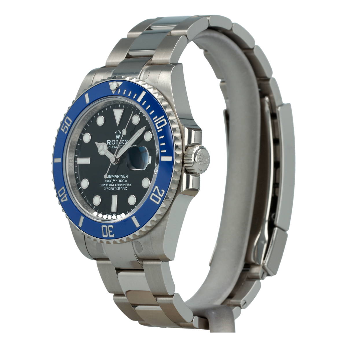 Rolex Submariner Date Blue and silver