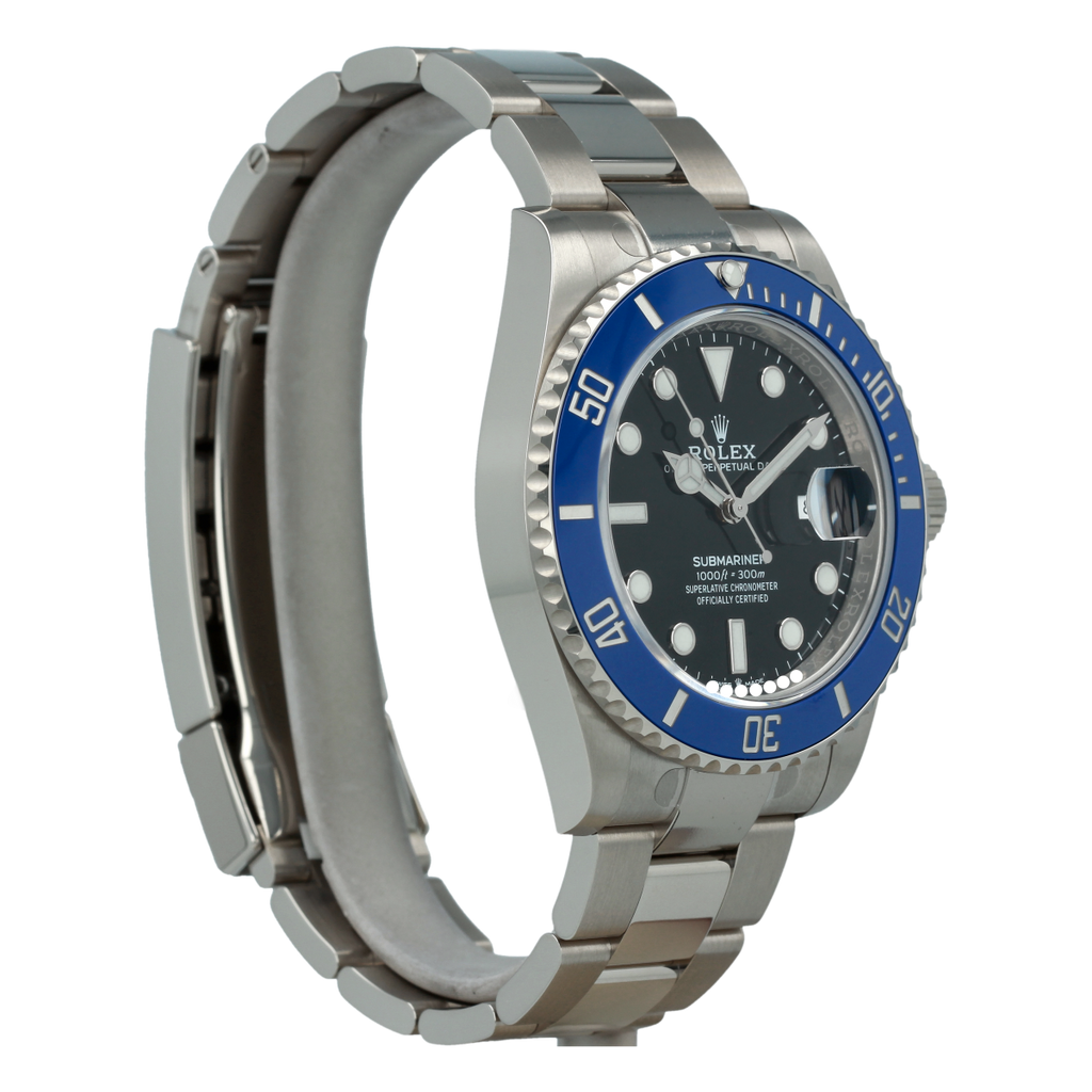 Rolex Submariner Date Blue and silver