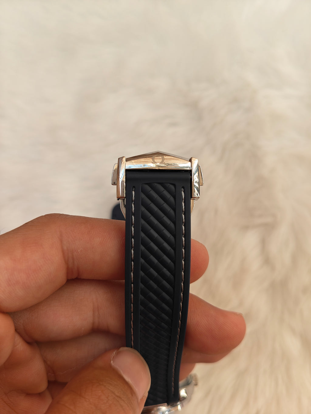OMG Seamaster Aqua Terra – Textured Blue Edition
