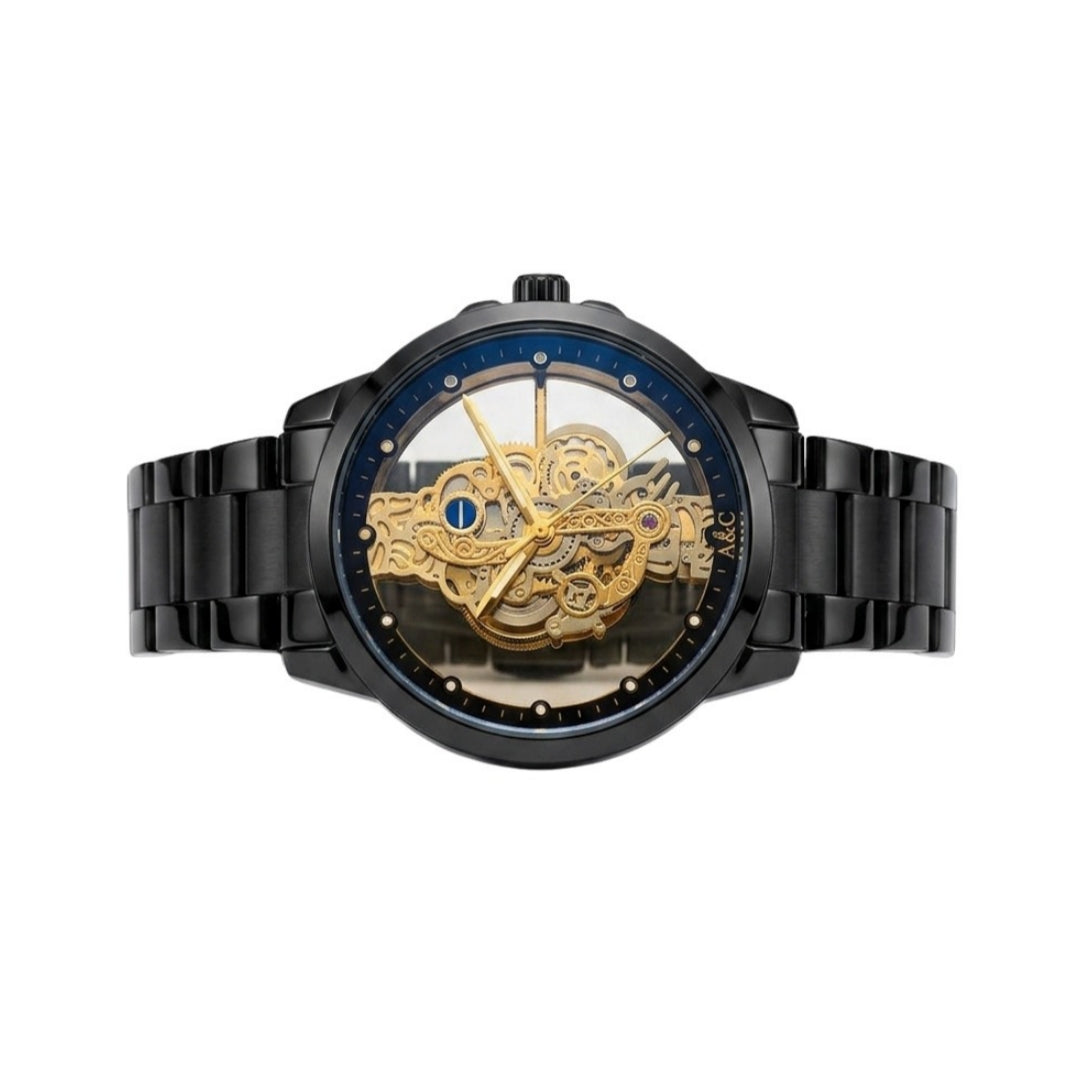 Jcb & Co. Epic X Skeleton – Mirror Original Full Black Edition (Semi-Automatic)