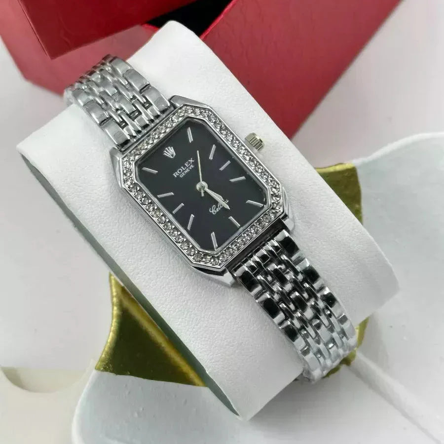 RO Cellini for women Silver with Black dial
