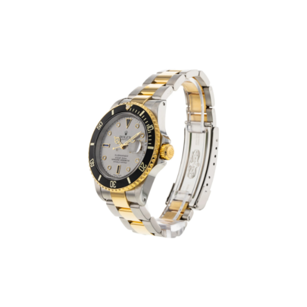 Rolex Submariner Date white and yellow gold