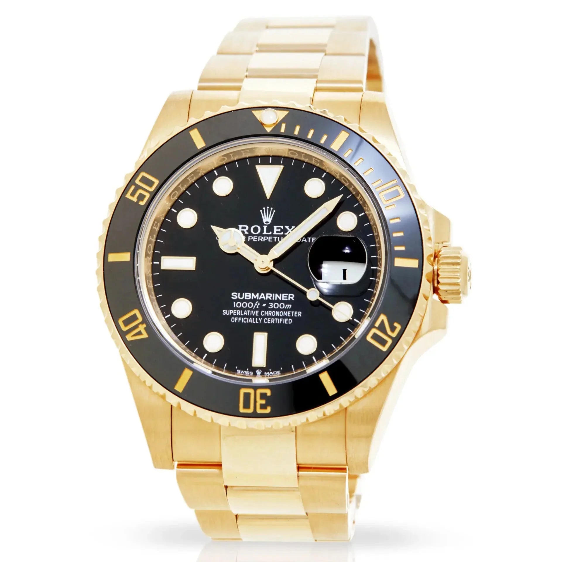 Rolex Submariner gold Black dial