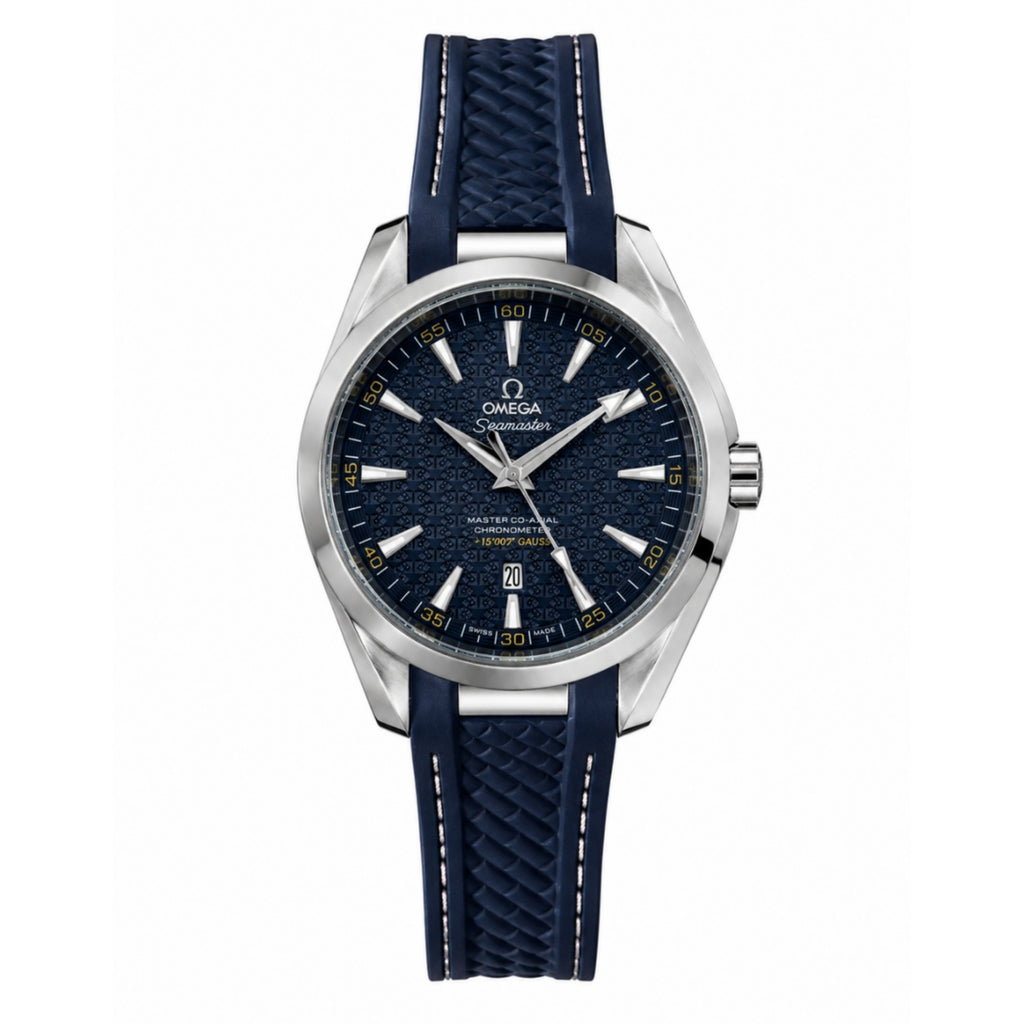 OMG Seamaster Aqua Terra – Textured Blue Edition