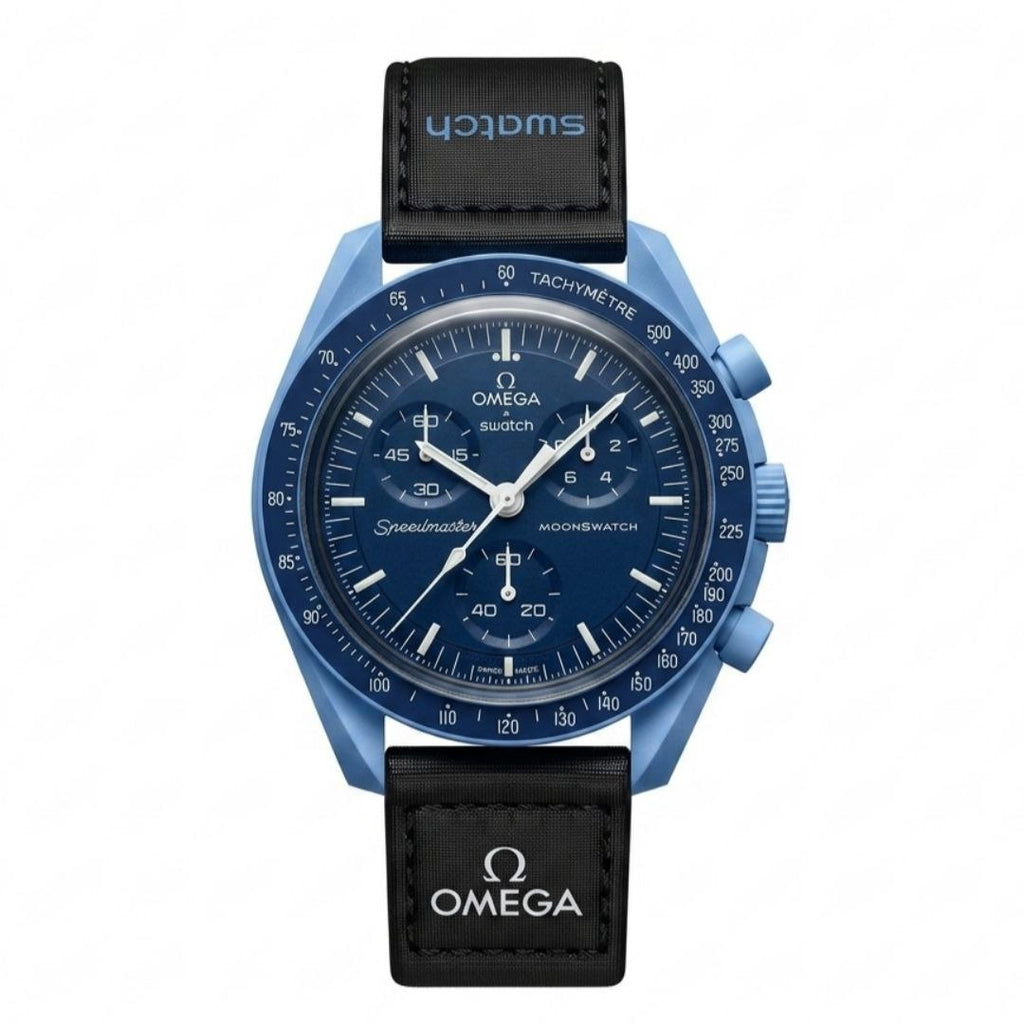 OMG x Swatch Moonswatch "Mission to Neptune" – Deep Blue Edition