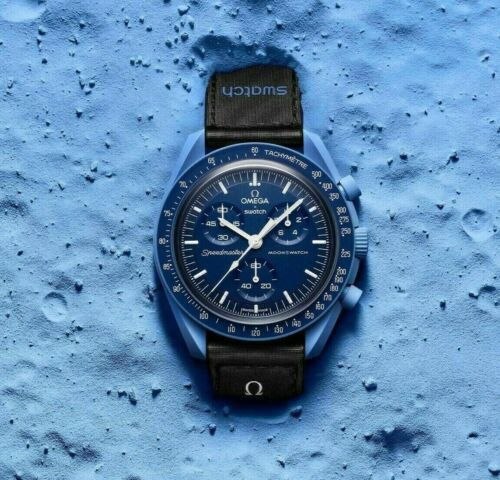 OMG x Swatch Moonswatch "Mission to Neptune" – Deep Blue Edition