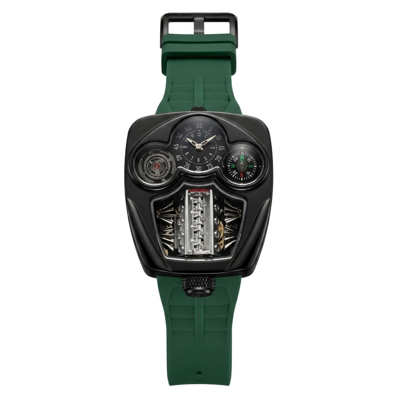 Jcb & Co.Bugatti Chiron Edition – Matte Black & Racing Green
