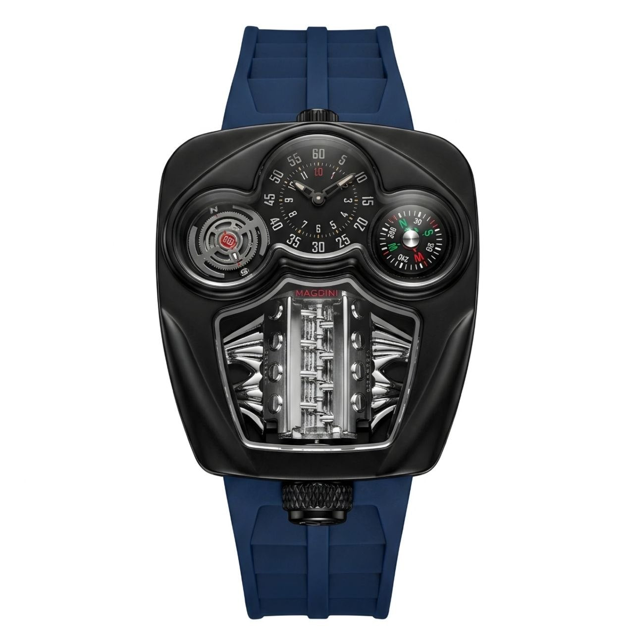 Jcb & Co. Magdini Luxury Racing Engine Concept – Deep Blue Silicone Edition