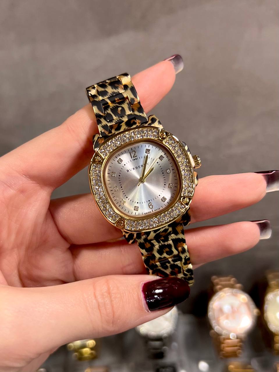 BRB Ladies’ Luxury Edition – Gold & Leopard Print Design