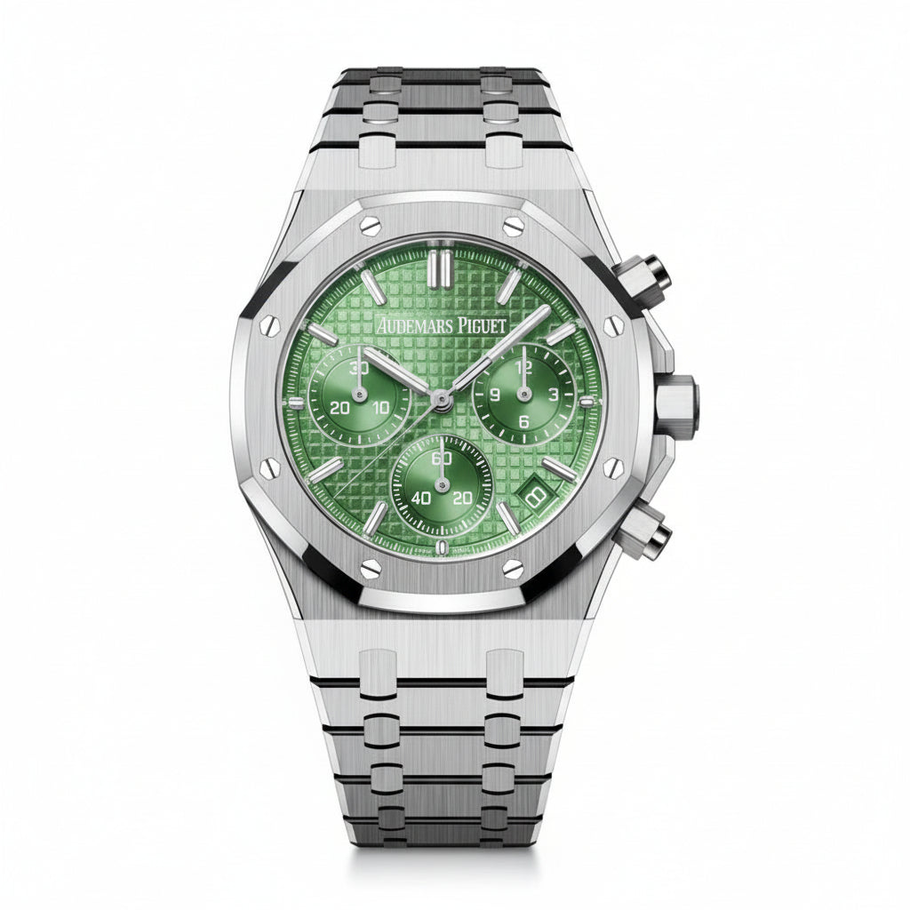 Audemars Piguet Royal Oak Quartz Chronograph Green Dial