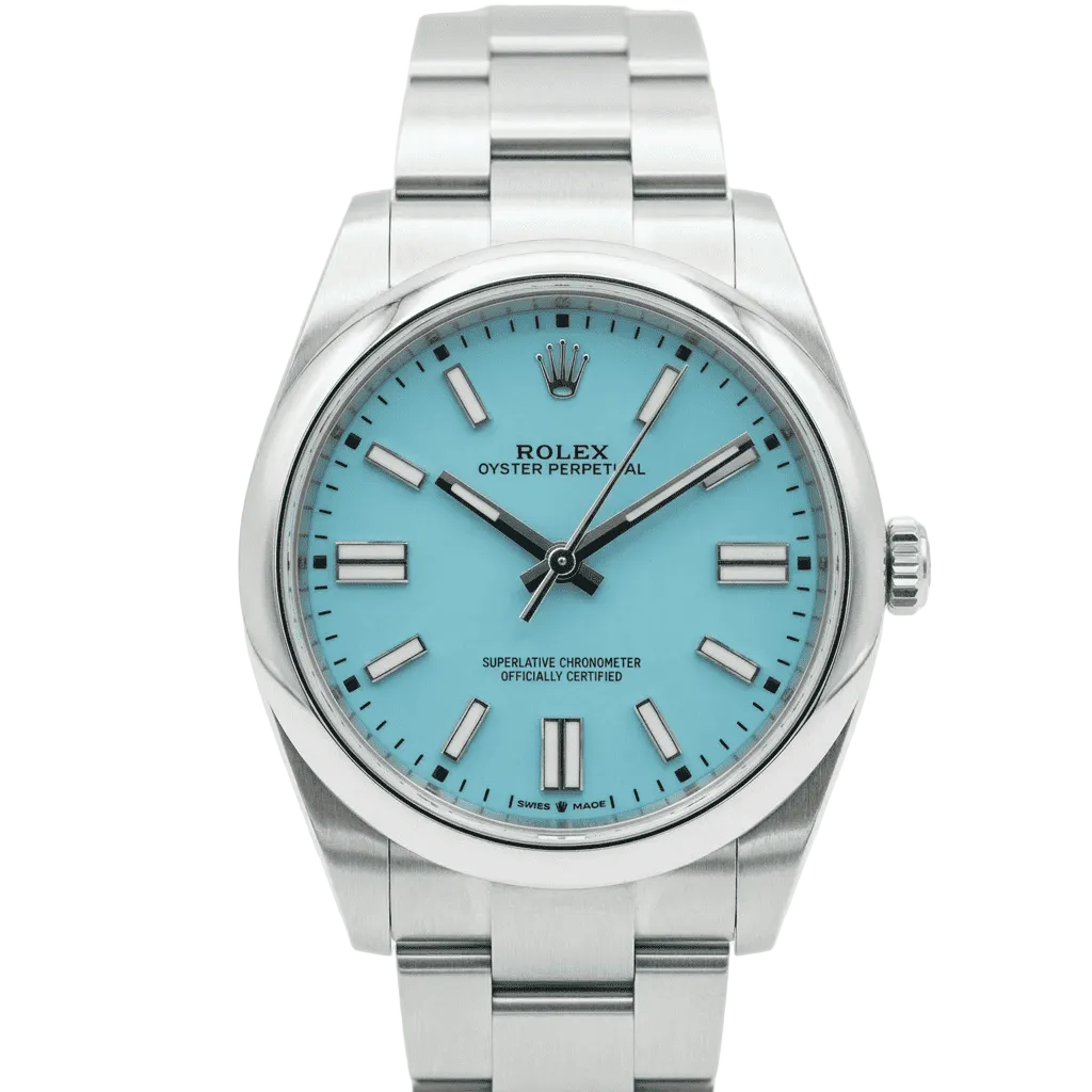 RO Oyster Perpetual Skye Blue for men