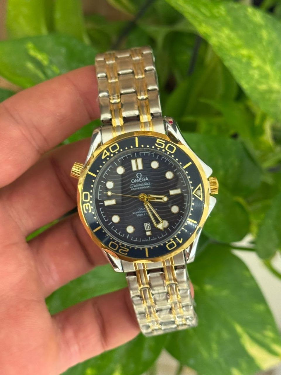 OMG Seamaster Diver – Two-Tone Gold & Steel Edition