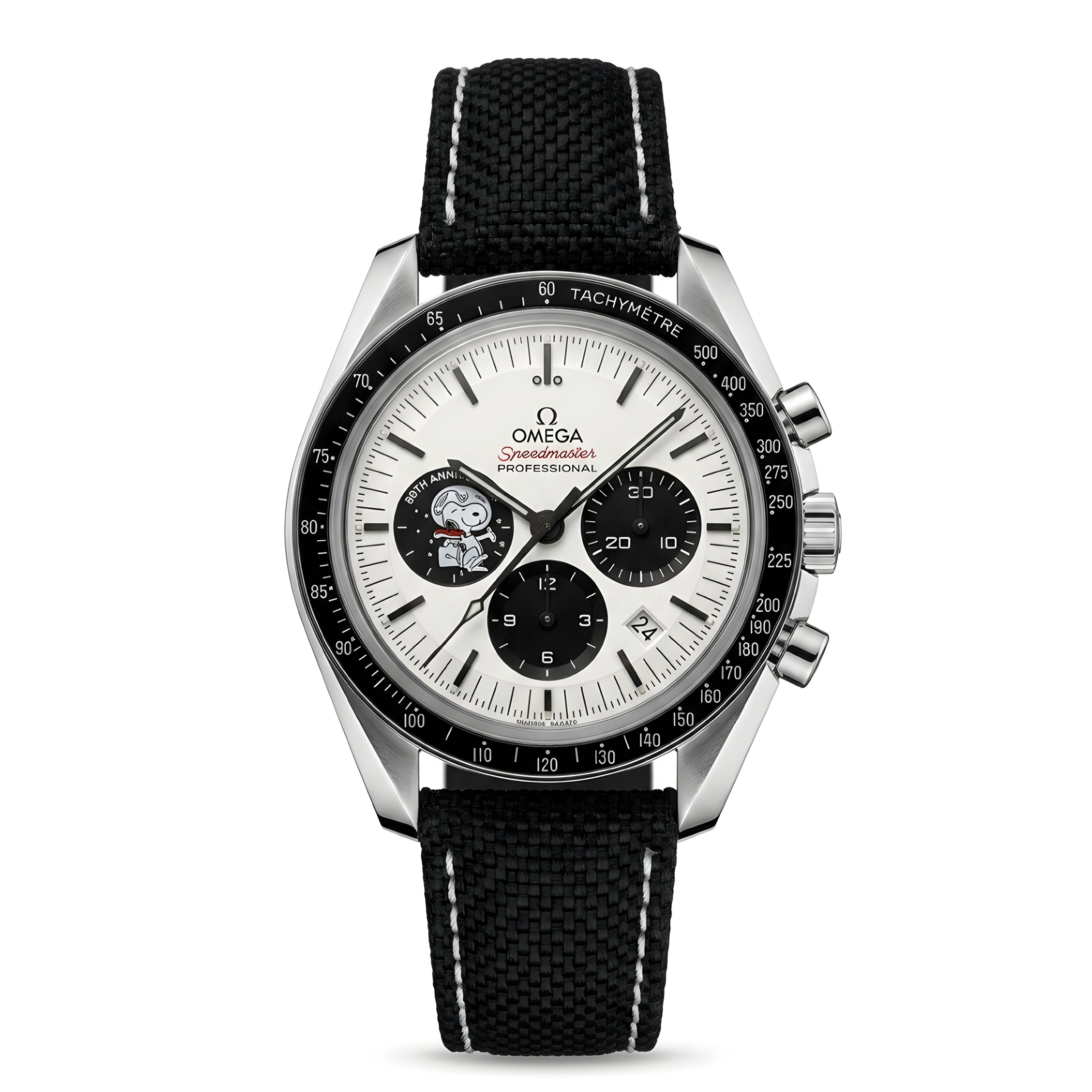OMG Speedmaster Snoopy Chronograph – Black & White