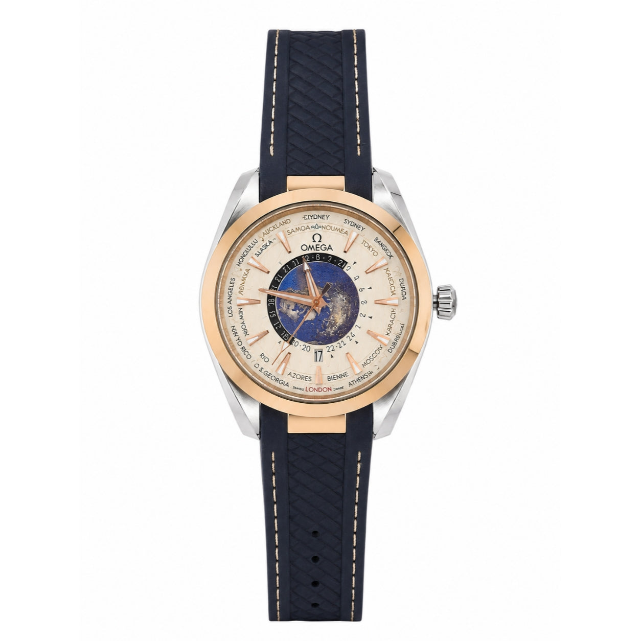 OMG Seamaster Worldtimer – Two-Tone Edition