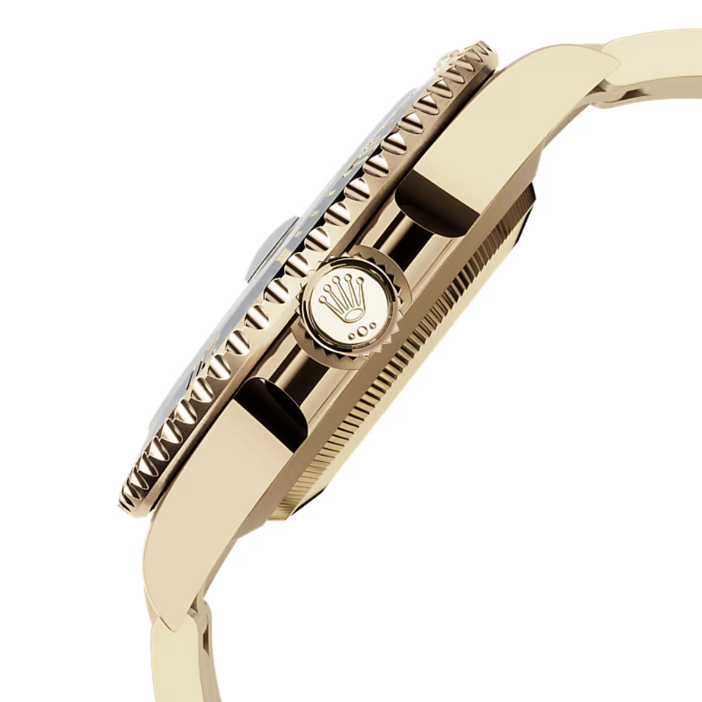 Rolex Submariner gold white dial