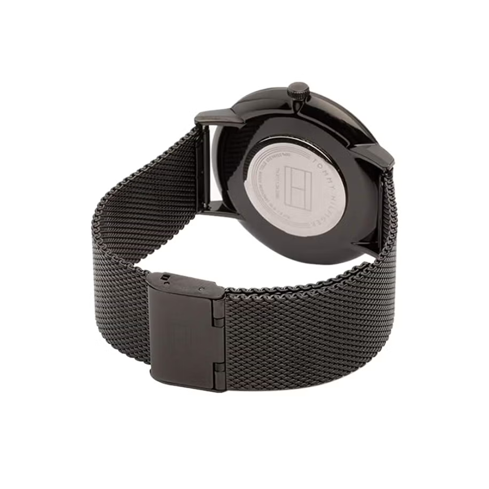 TOM  women's Quartz Watch with Stainless Steel Black Strap