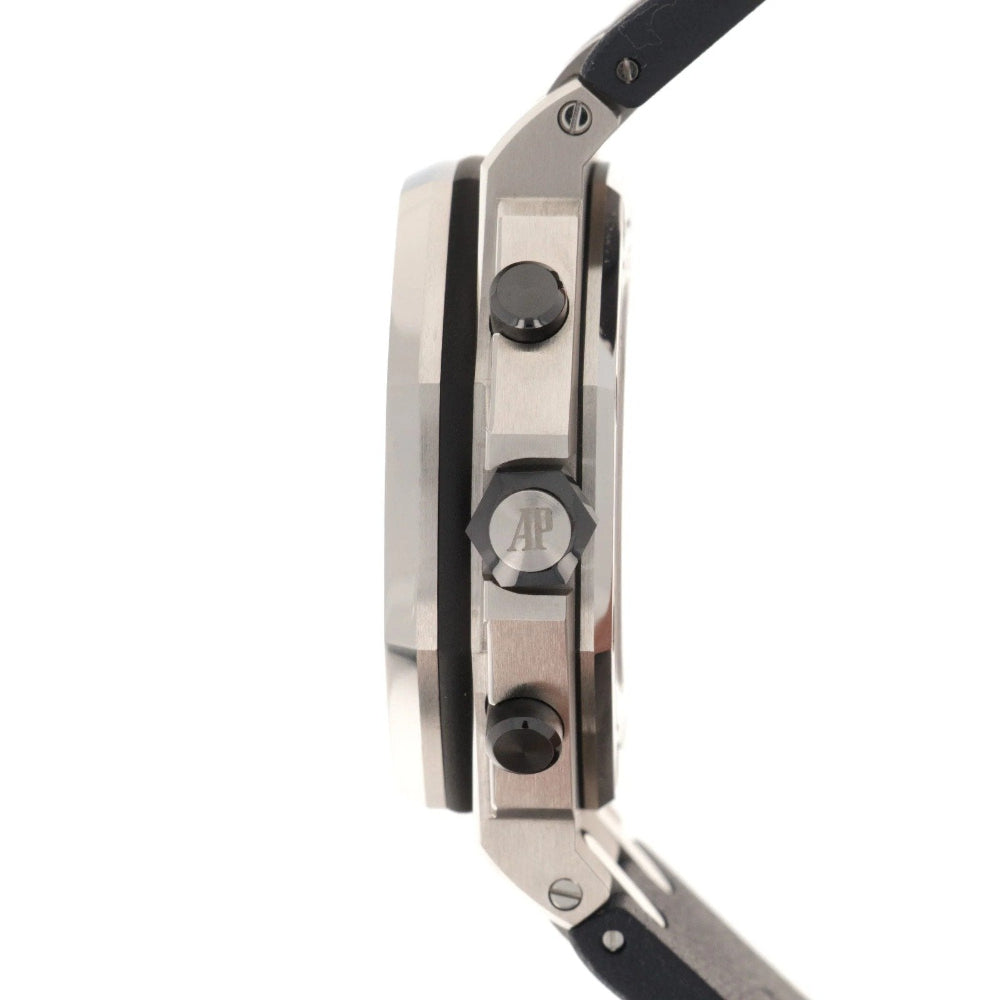 Piguet Royal Oak Quartz Offshore Diver Chronograph with Blue rubber strap