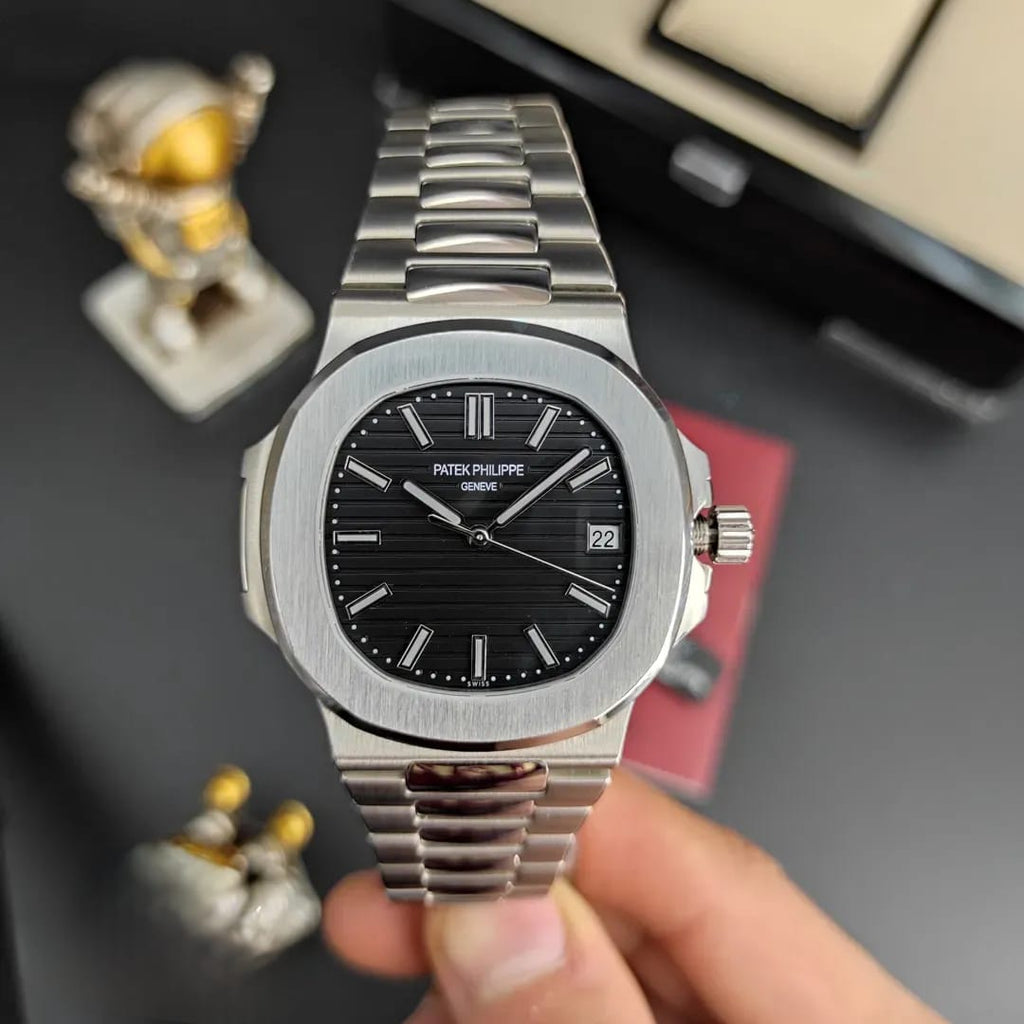 Patek Philippe Nautilus Black dial for men