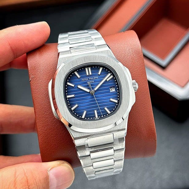 PP Nautilus Blue dail for men (semi-automatic)