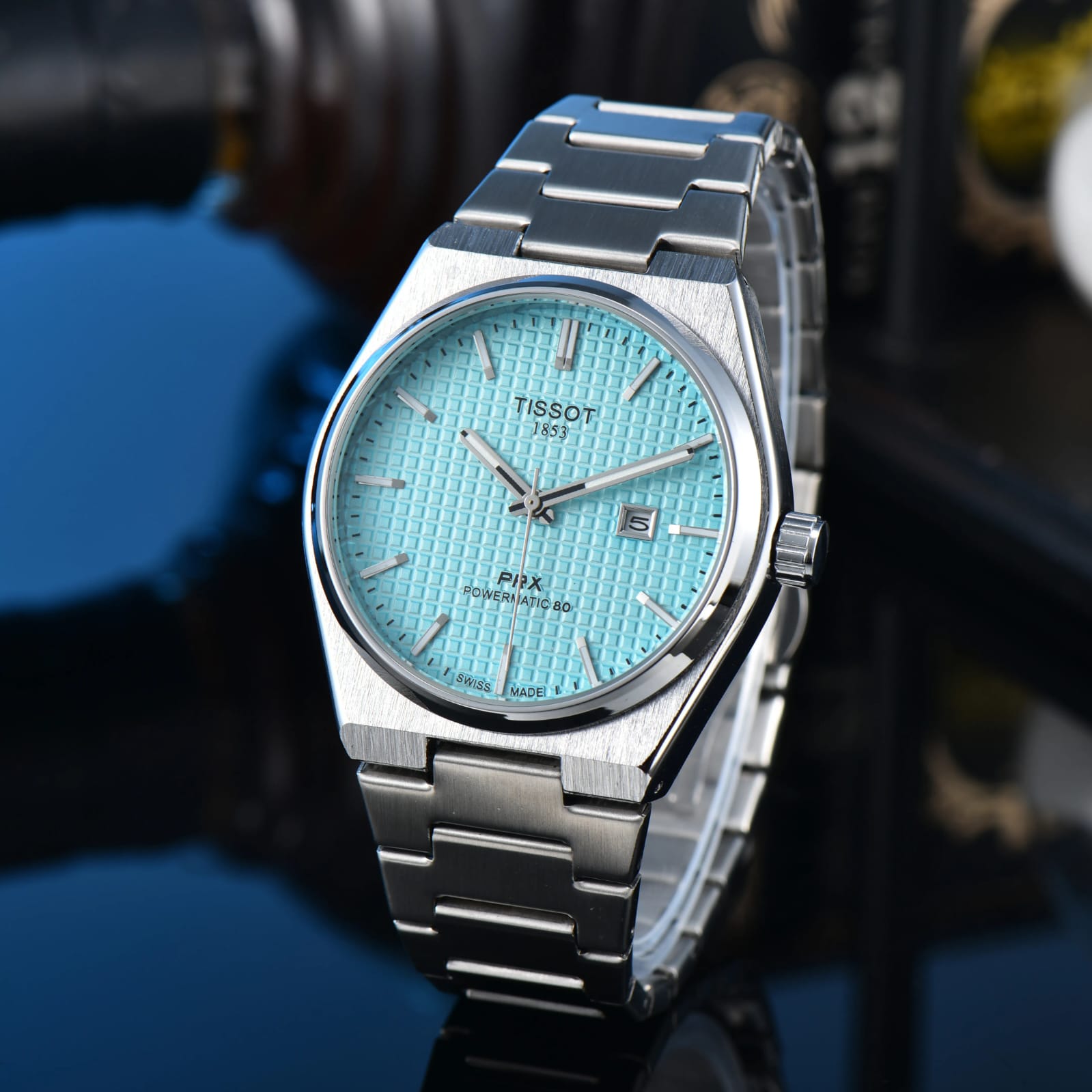 Tissot PRX Quartz Ice Blue for men