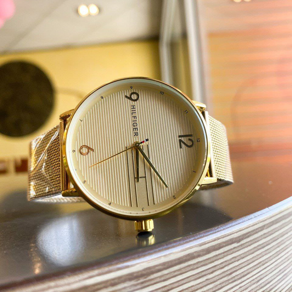 Tommy Hilfiger for women Gold with Gold dial