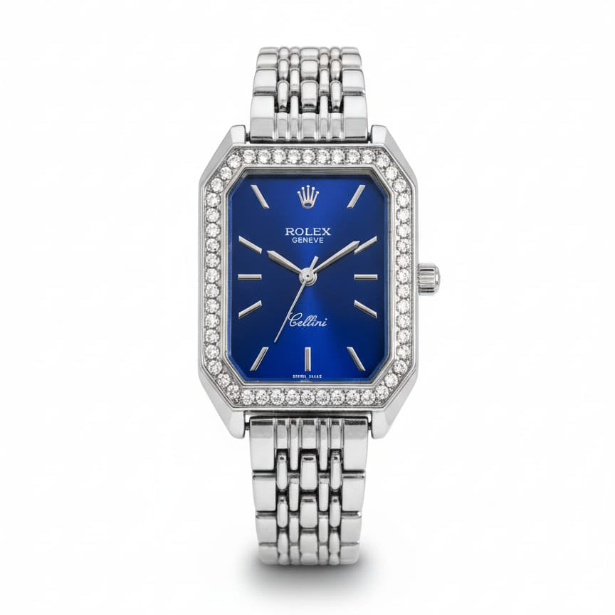 RO Cellini for women Silver with Blue dial