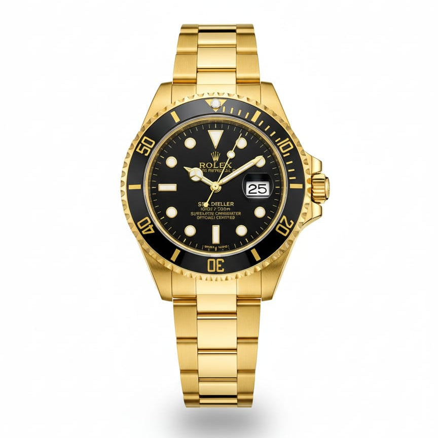 RO Submariner gold Black dial