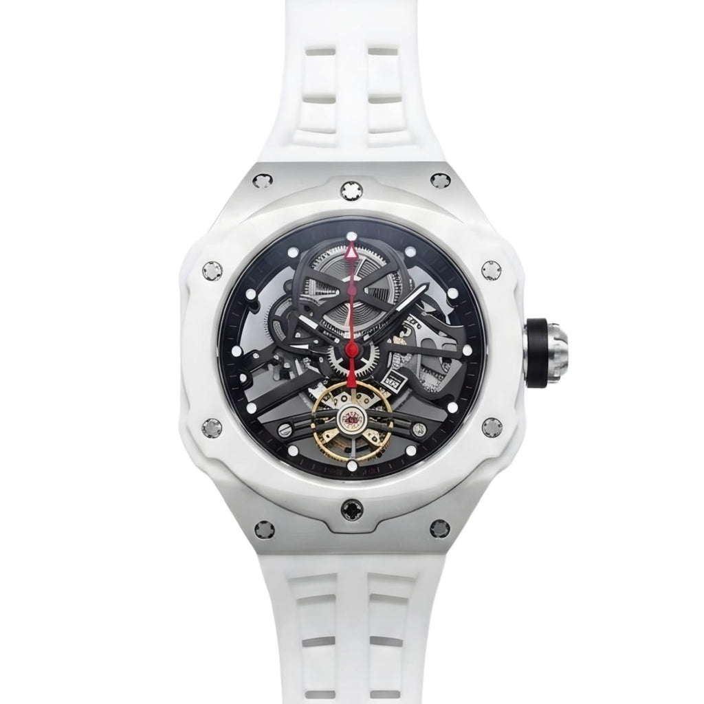 Rchrd RM 055 Bubba Watson – Mirror Original White Ceramic & Skeletonized Edition