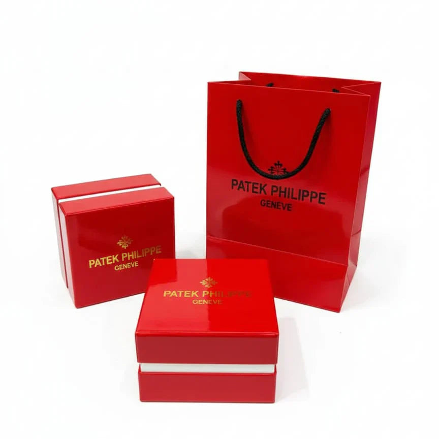 Patek Philippe Aquanaut Luce Silver frame, Black strap with Black dial