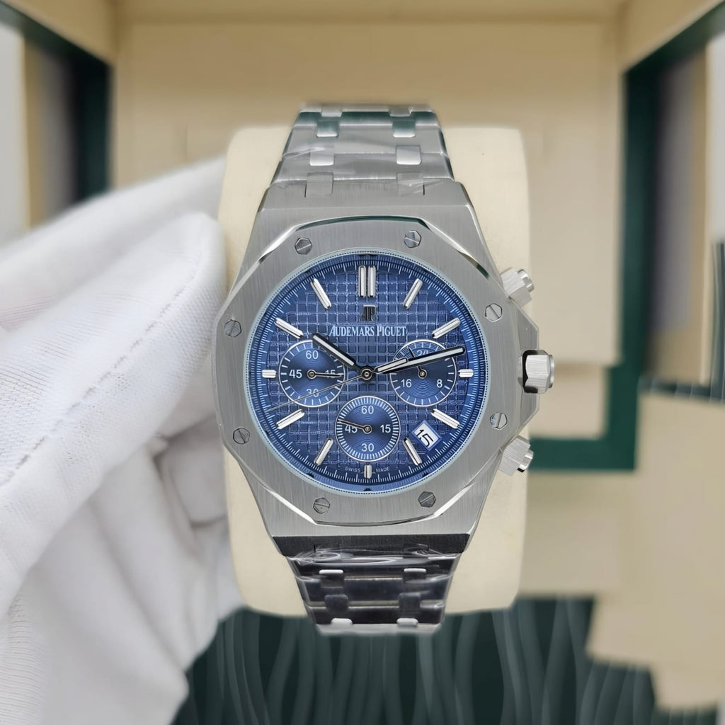 Audemars Piguet Royal Oak Quartz  Blue Dial