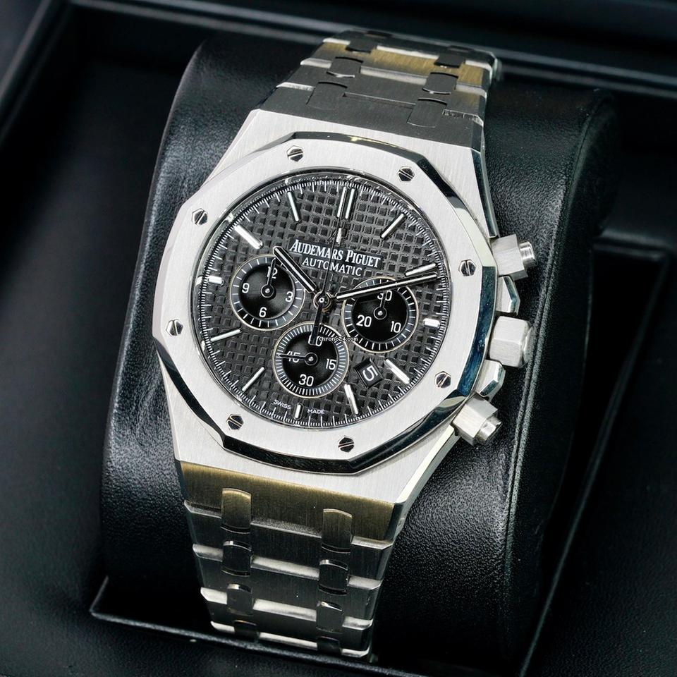 Audemars Piguet Royal Oak Quartz Chronograph Black Dial