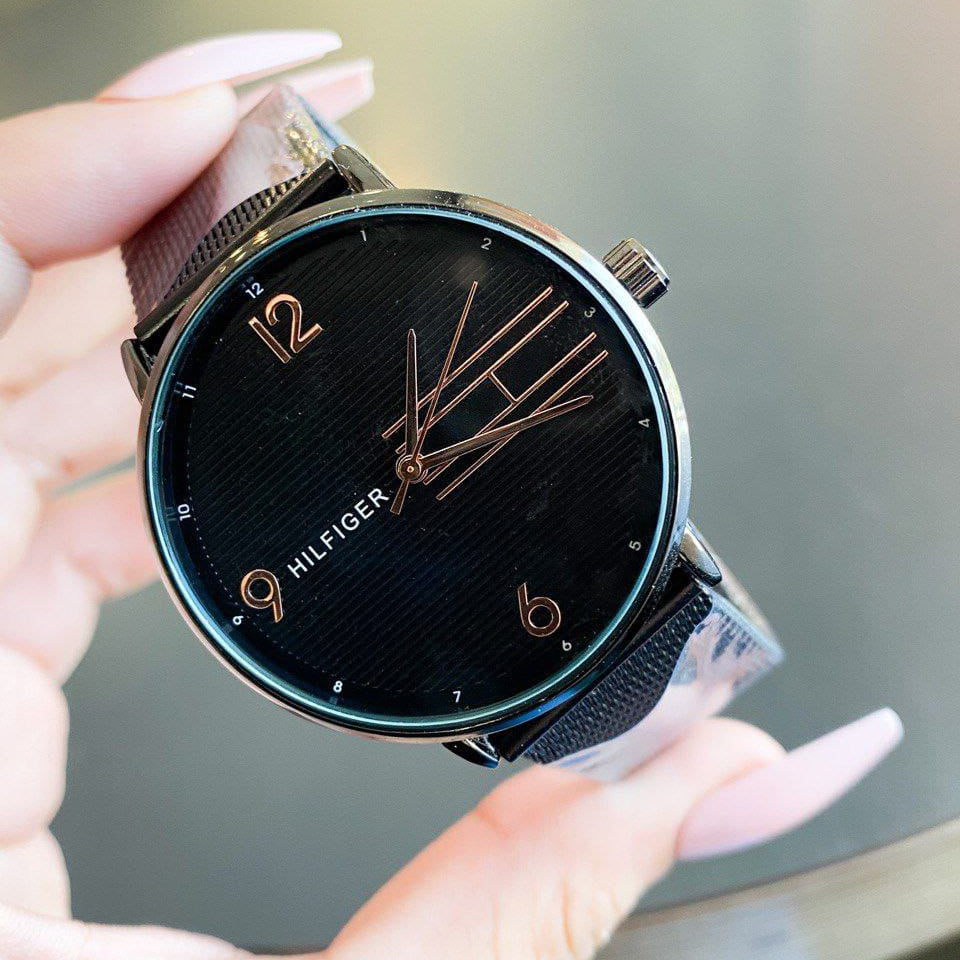 Tommy Hilfiger for women Black with Black dial