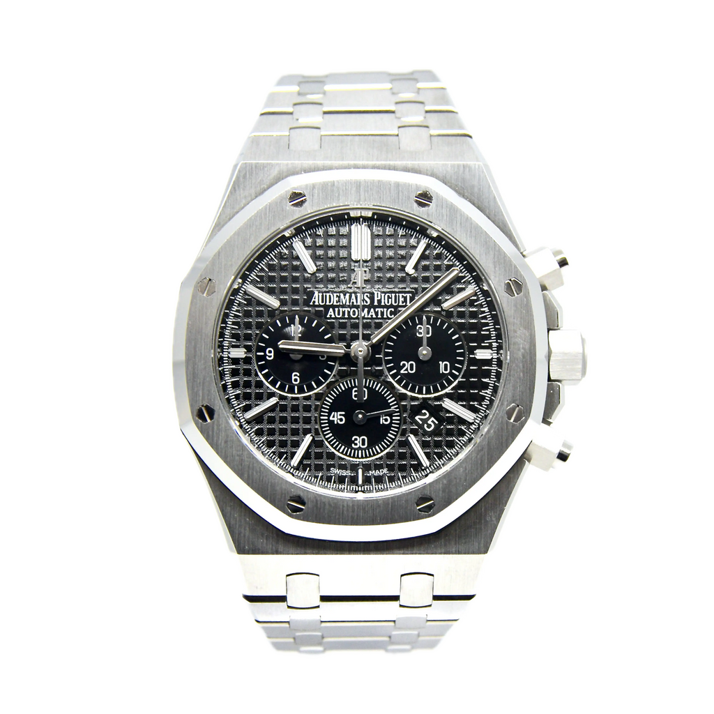 Audemars Piguet Royal Oak Quartz Chronograph Black Dial