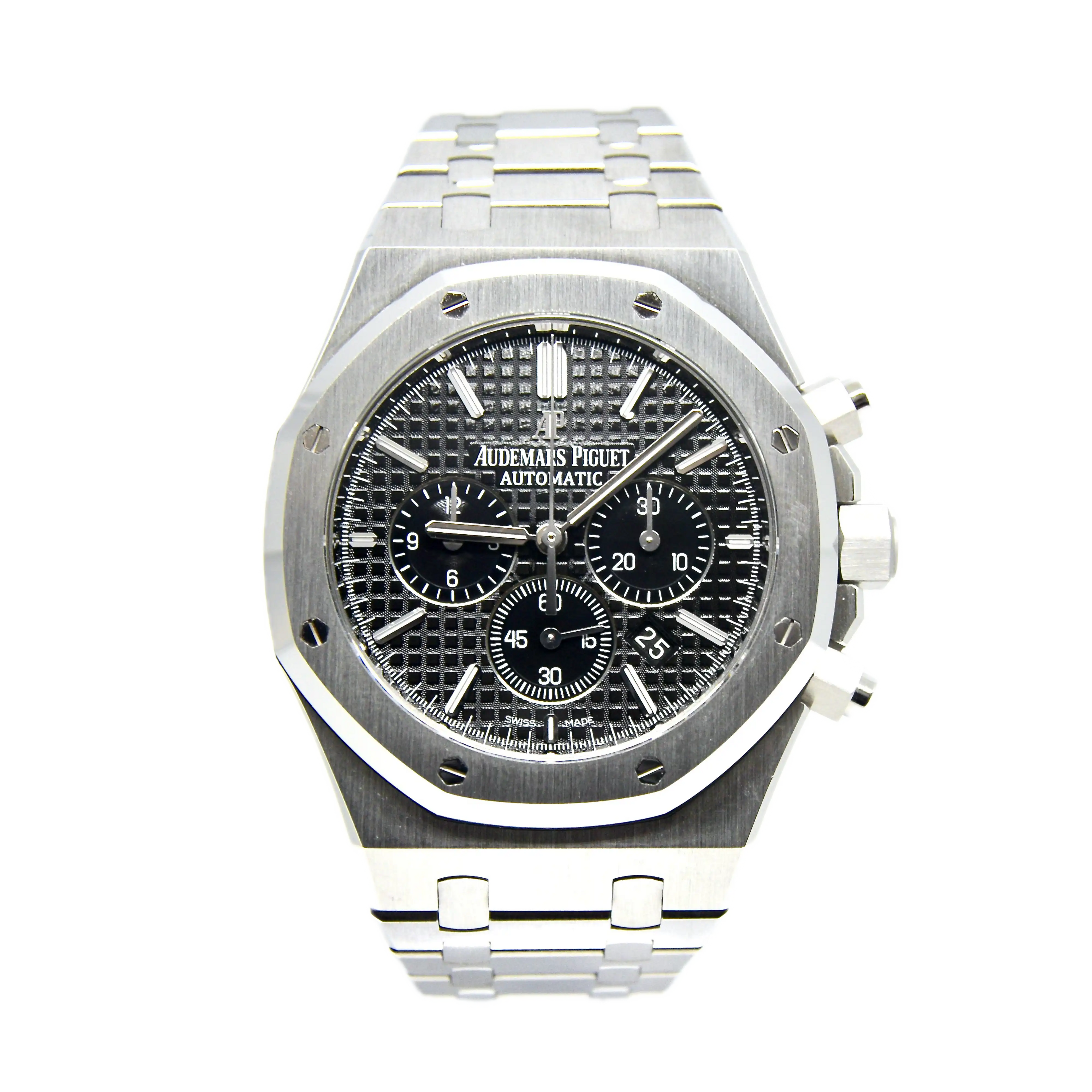 Audemars Piguet Royal Oak Quartz Chronograph Black Dial