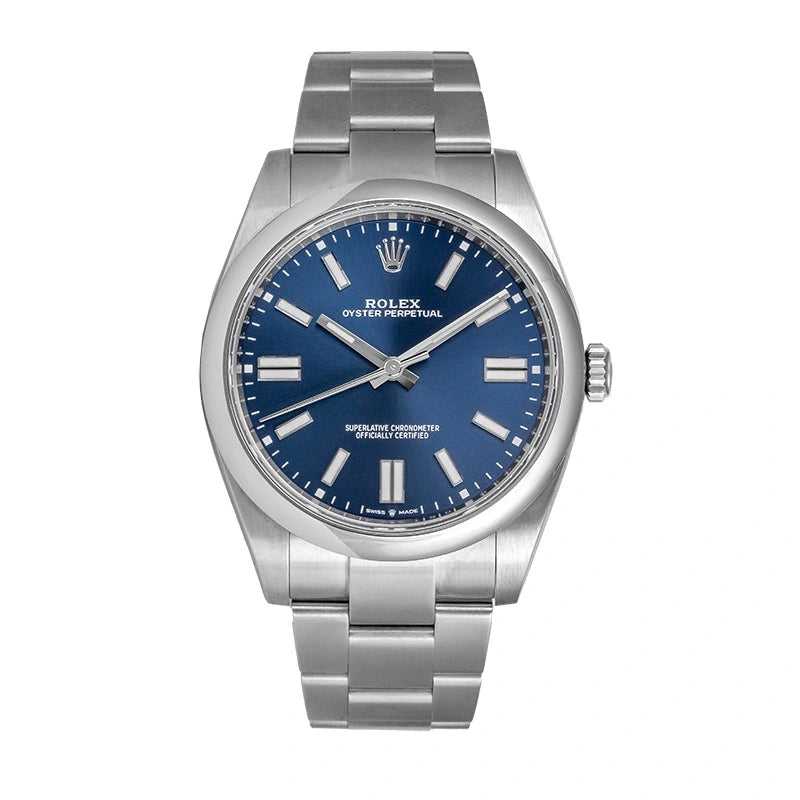 Rolex Oyster Perpetual Blue for men