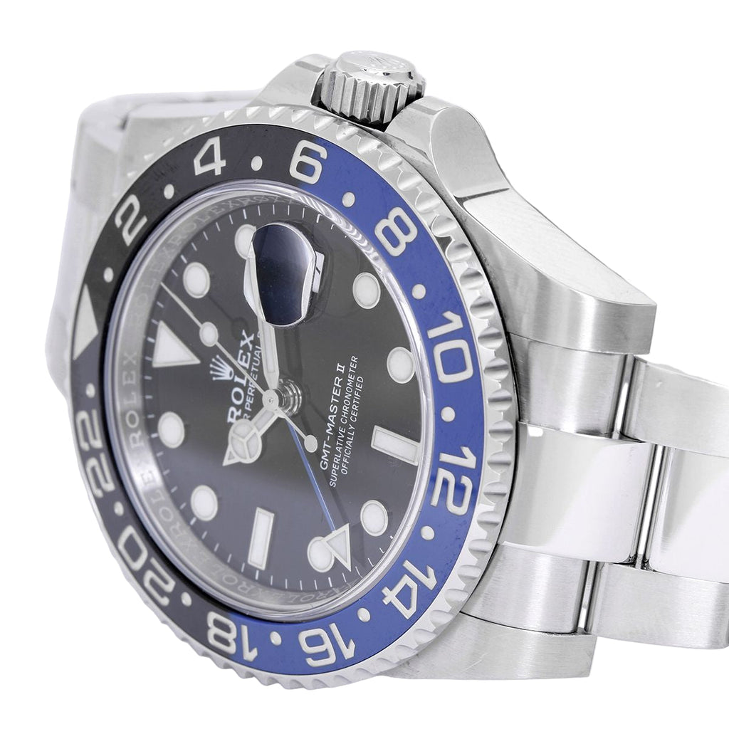Rolex Gmt master black and blue Black dial