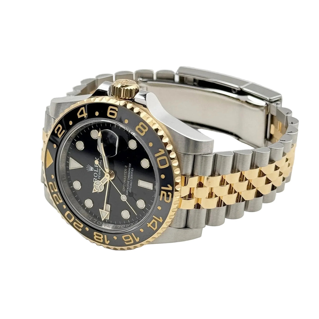 Rolex GMT-Master II Automatic Men’s Watch – Two-Tone Gold & Black