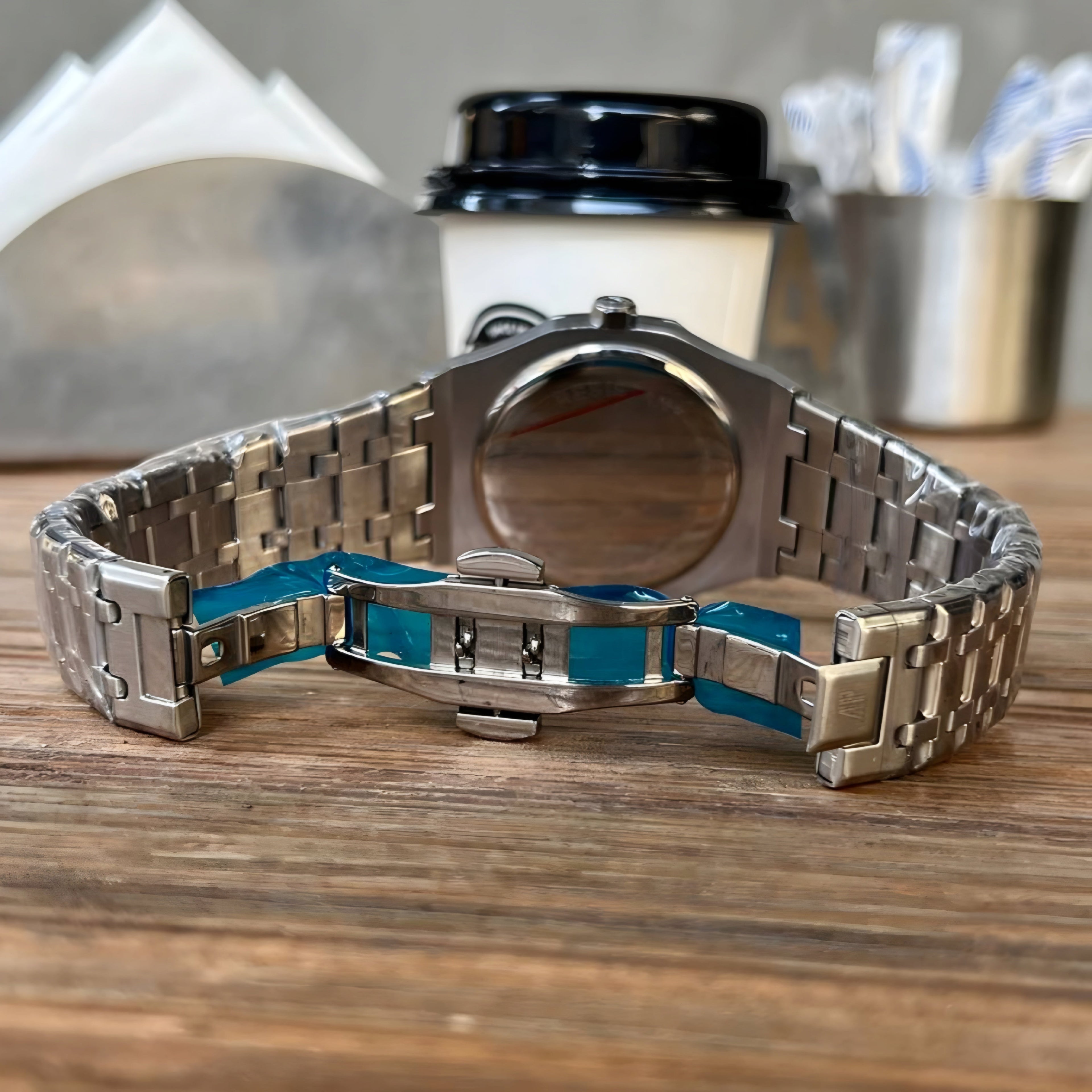 Audemars Piguet Royal Oak Quartz blue dial