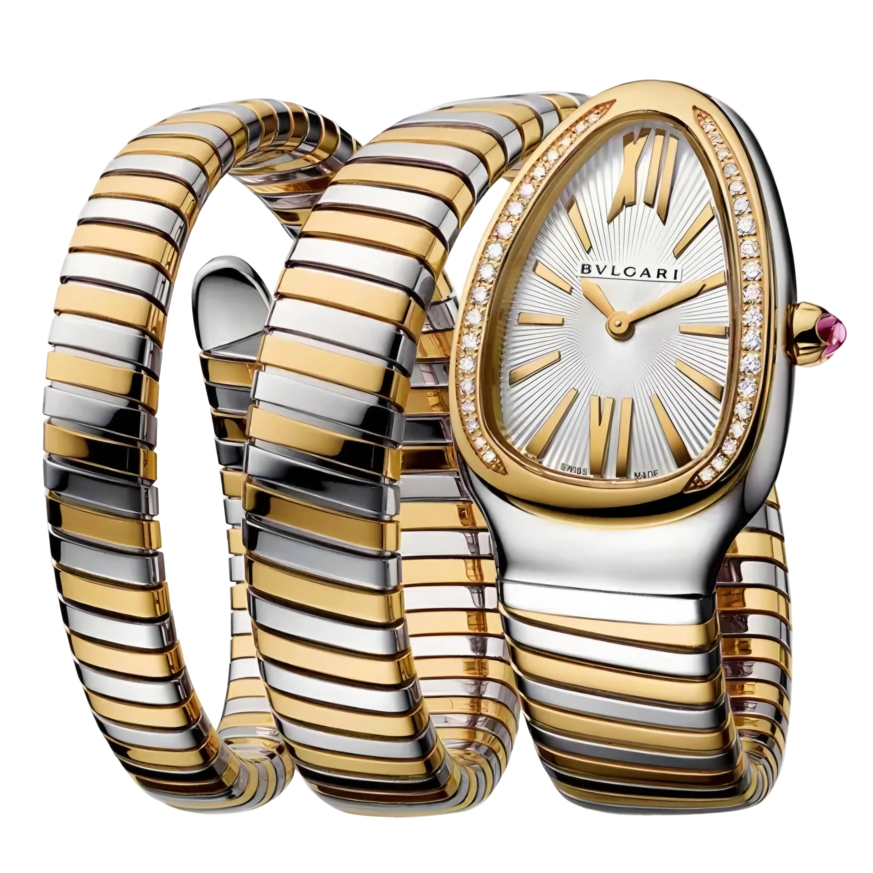 Bulgari Serpenti Tubogas Watch Gold & silver