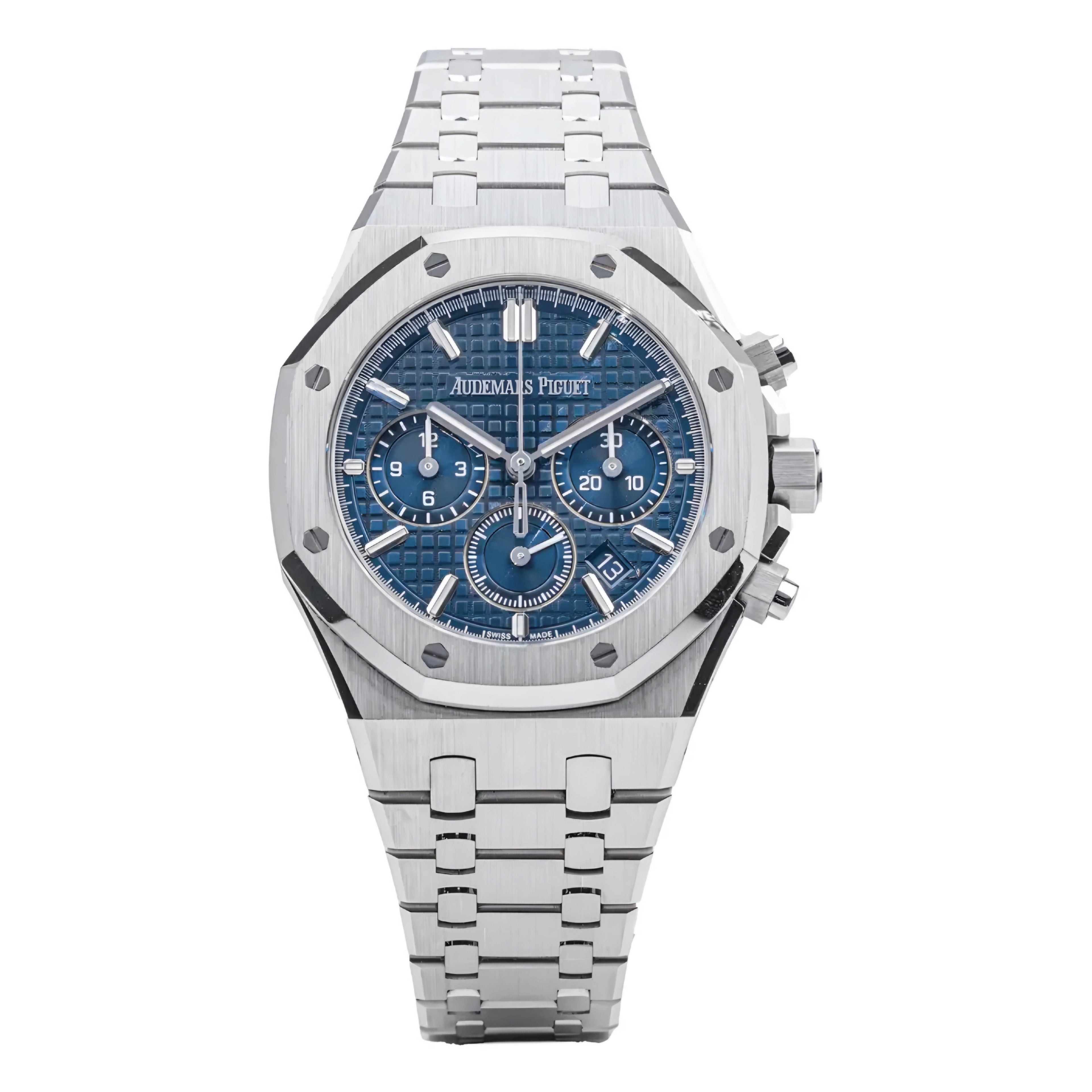 Royal Oak Quartz  Blue Dial