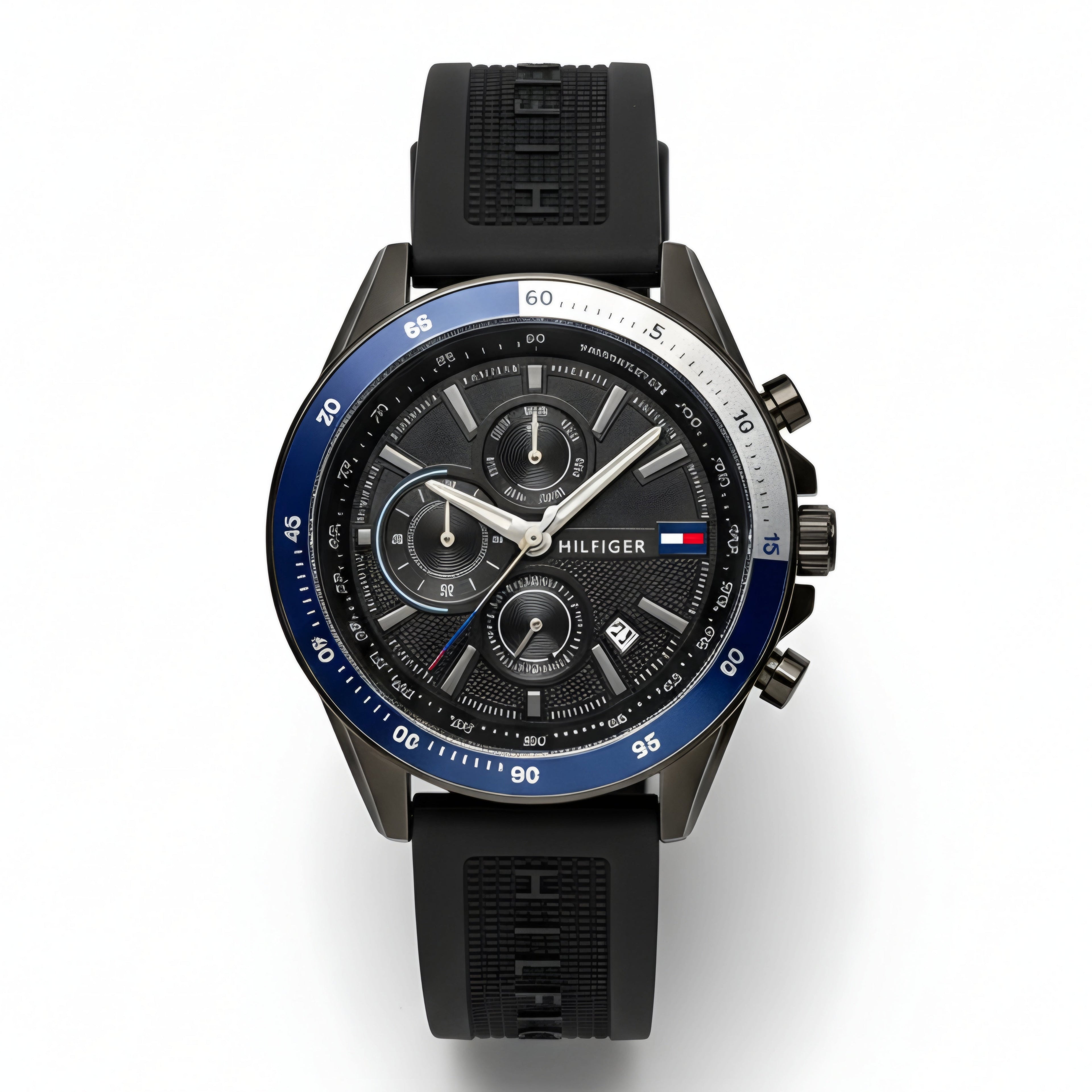 Tommy Hilfiger Men’s Sport Watch – Gunmetal & Black
