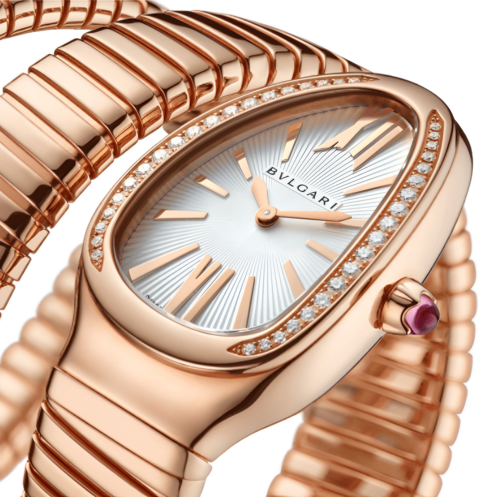 Bulgari Serpenti Tubogas Watch Rose Gold