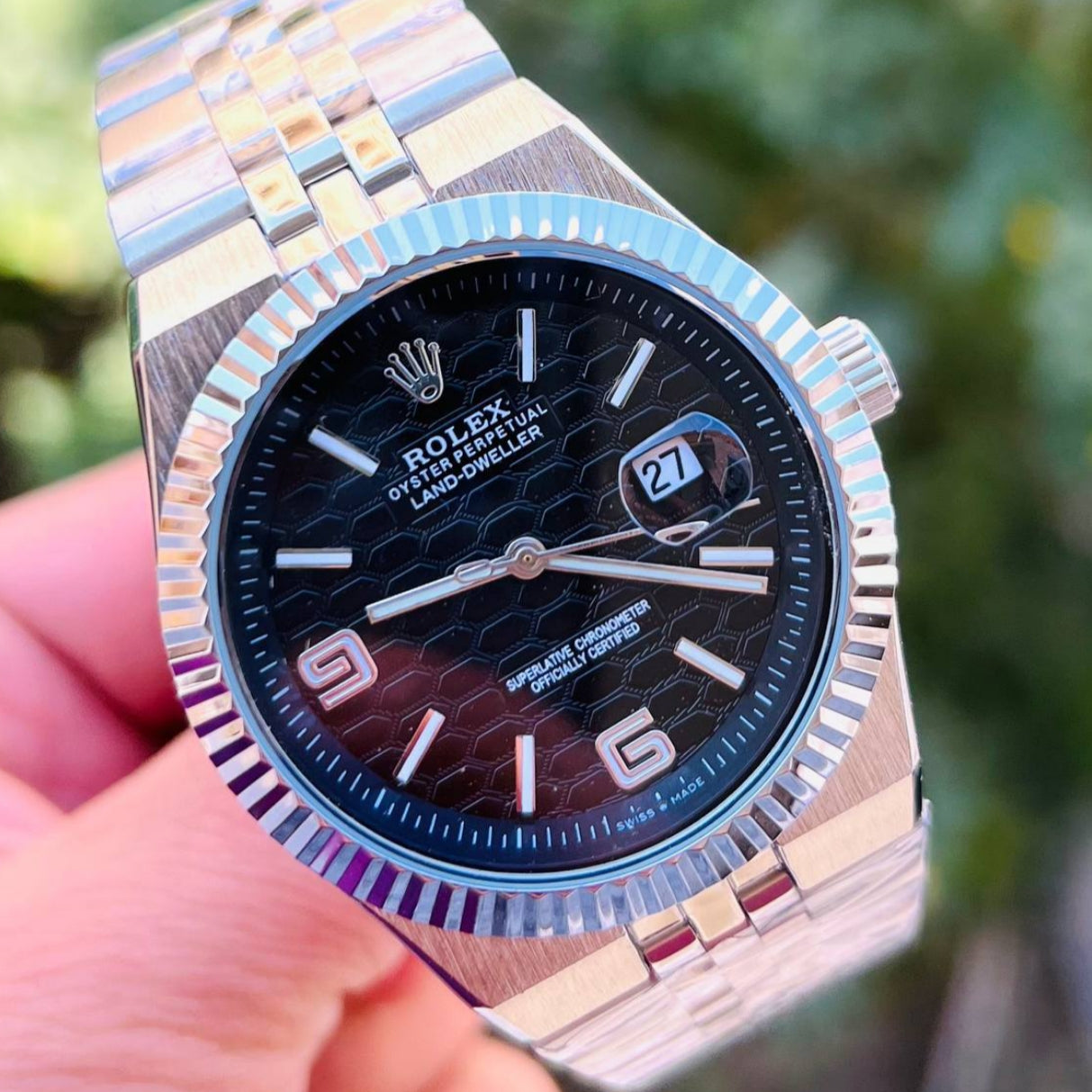 Rolex Datejust High-End Edition – Onyx Black Honeycomb