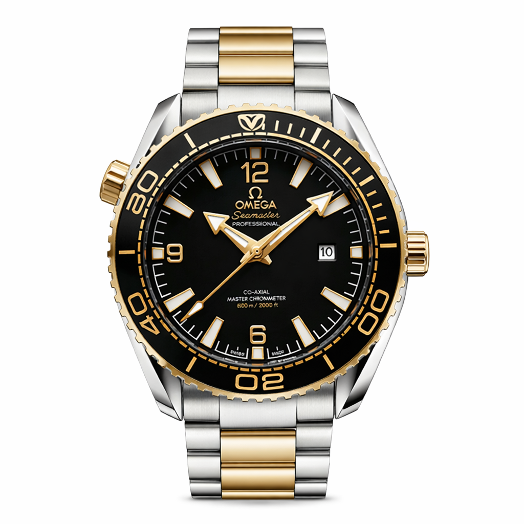 Omega Seamaster Planet Ocean – Mirror Original Silver & Gold Edition