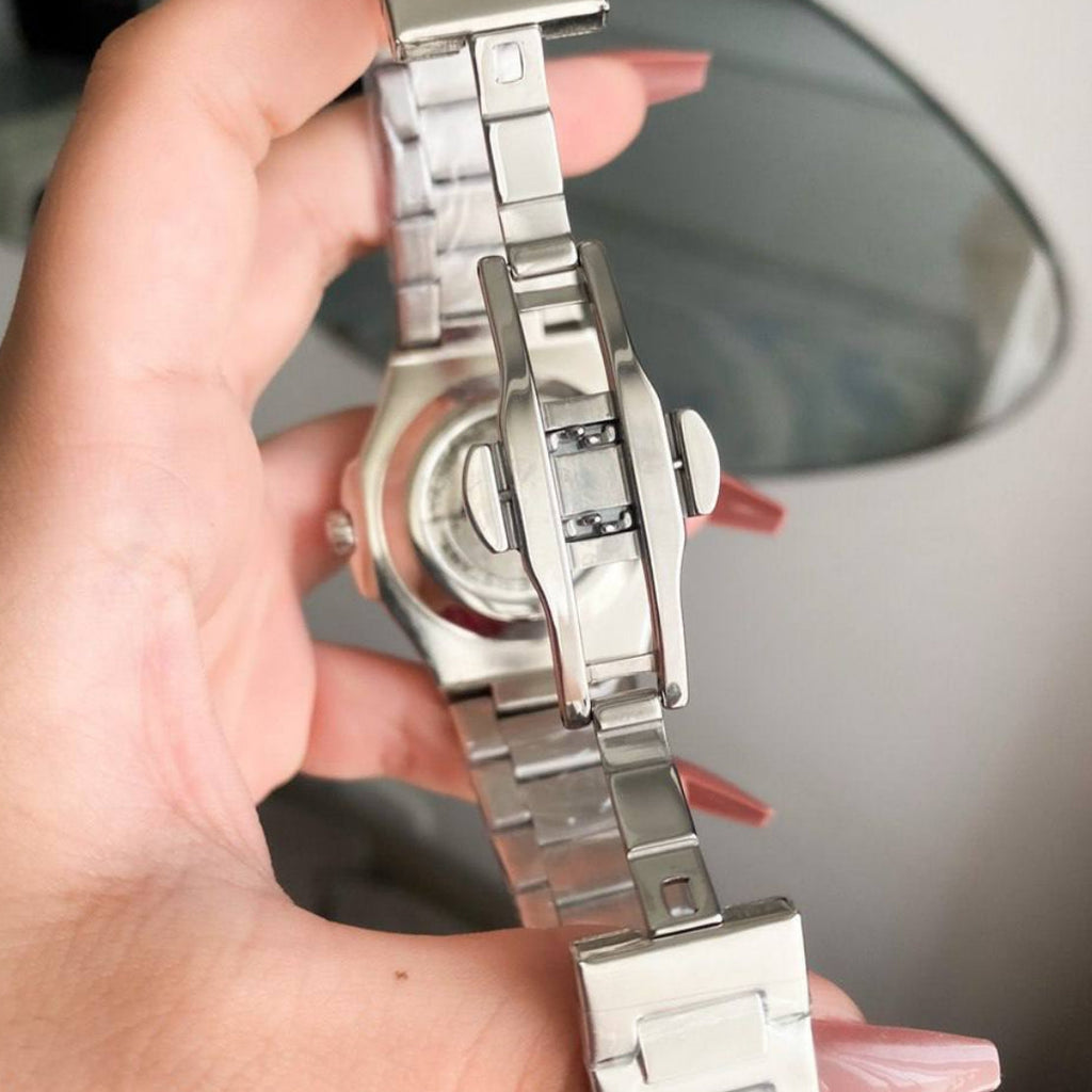 Patek Philippe Nautilus white dial for men