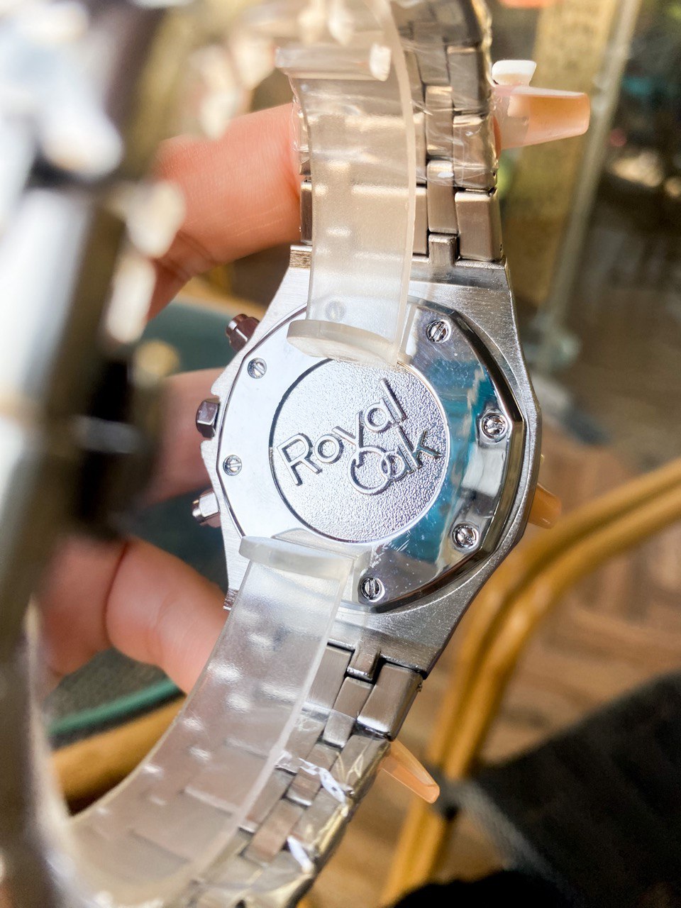 Audemars Piguet Royal Oak Quartz Chronograph Green Dial