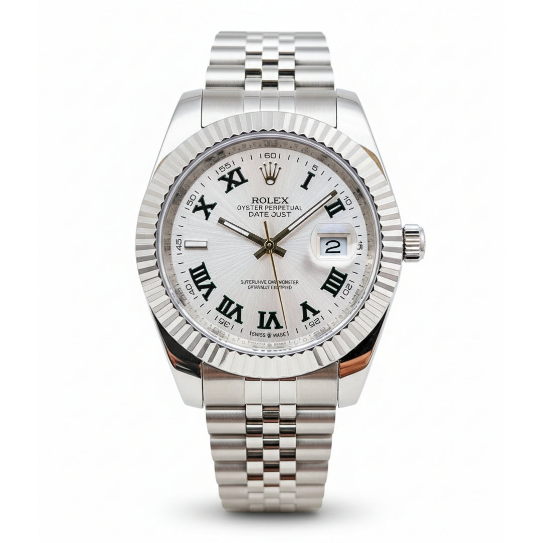 Rolex Datejust High-End Edition – Silver Roman Dial